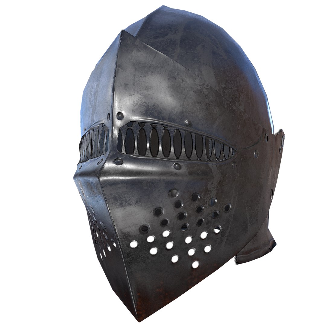 Knight Helmet 3D Model - TurboSquid 1305137