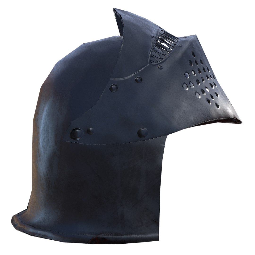 Knight Helmet 3D Model - TurboSquid 1305137