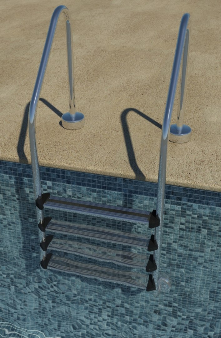 Pool Ladder 3d 3ds