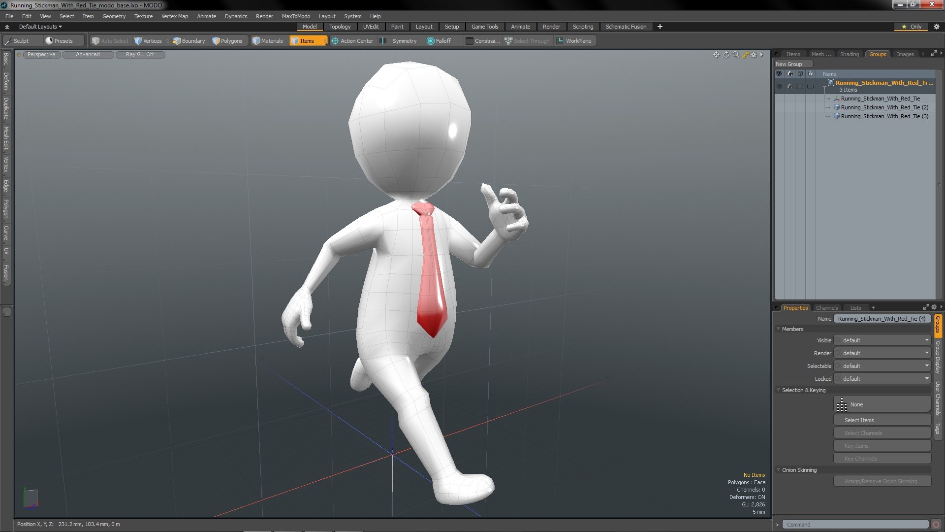 Waving Stickman With Red Tie 3D Model $29 - .3ds .blend .c4d .fbx .max .ma  .lxo .obj .usdz .gltf .upk .unitypackage - Free3D