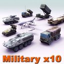 military vehicles truck 3d max