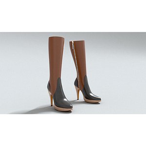 laos Female Shoes 3D