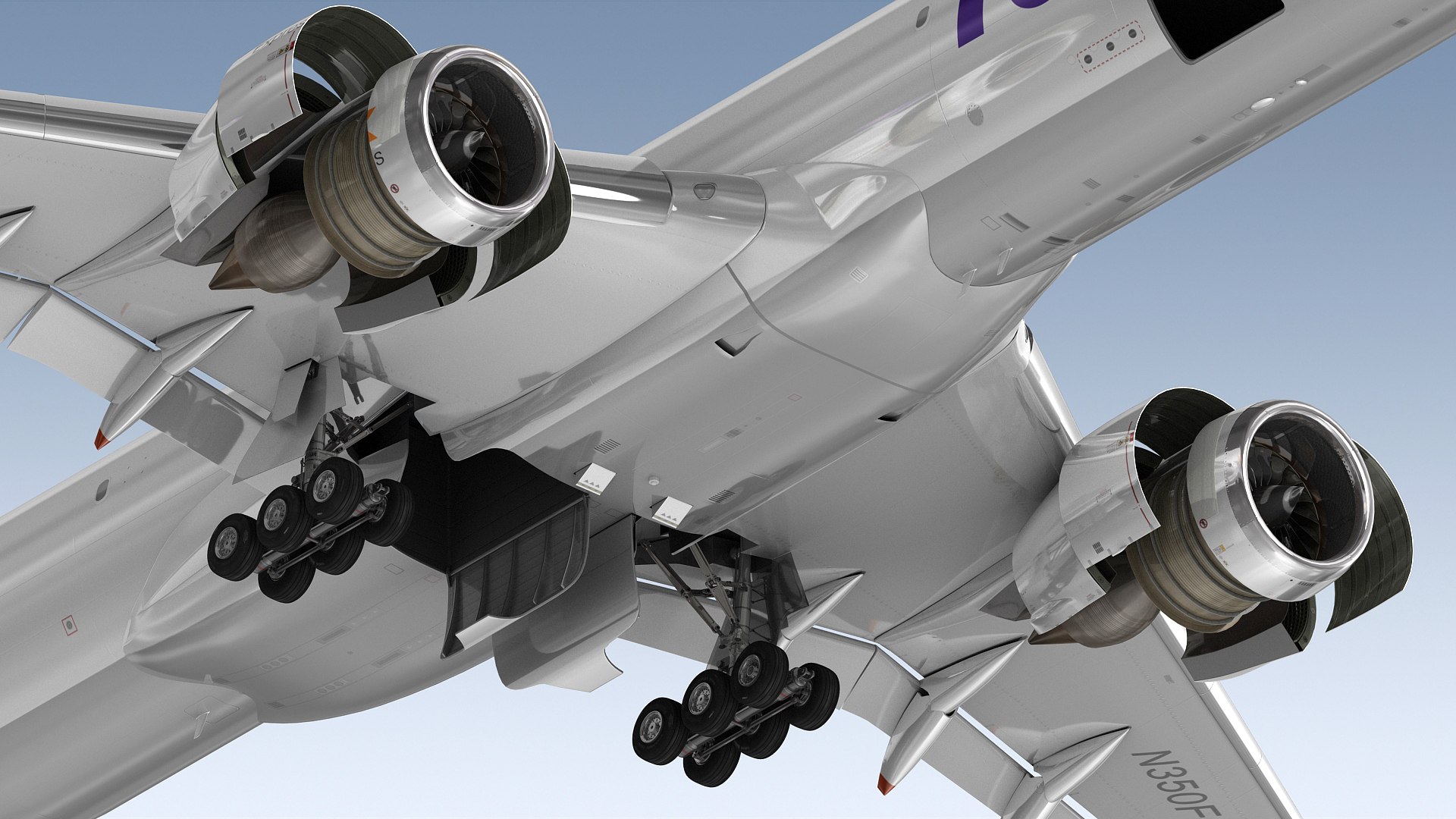 Airbus A350F FedEx 3D model https://p.turbosquid.com/ts-thumb/c5/wolKLZ/EM/a350f_fedex_b_0005/jpg/1744489685/1920x1080/fit_q87/6e6593c0ee96b406599cce11d0e3c44806bc97ff/a350f_fedex_b_0005.jpg