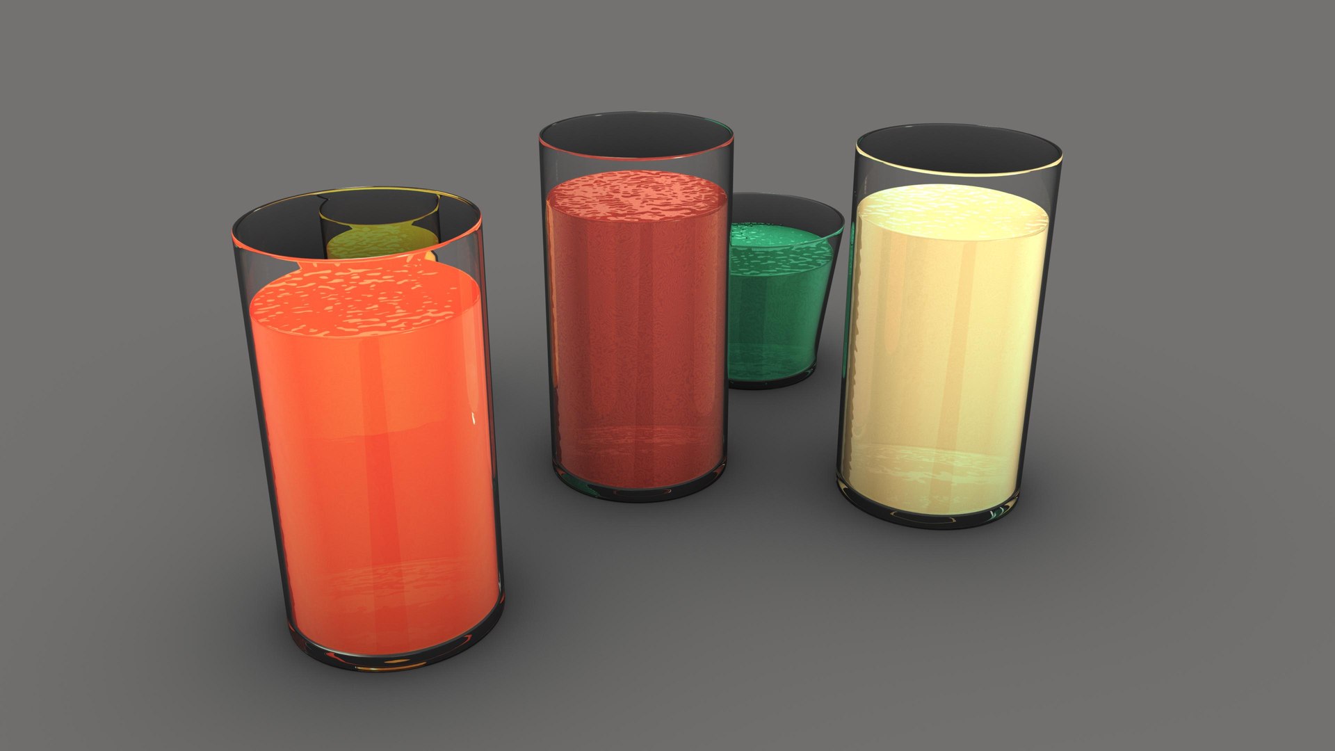 Juices 3D Model - TurboSquid 1803931