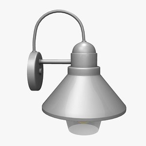 exterior light fixture 3d model