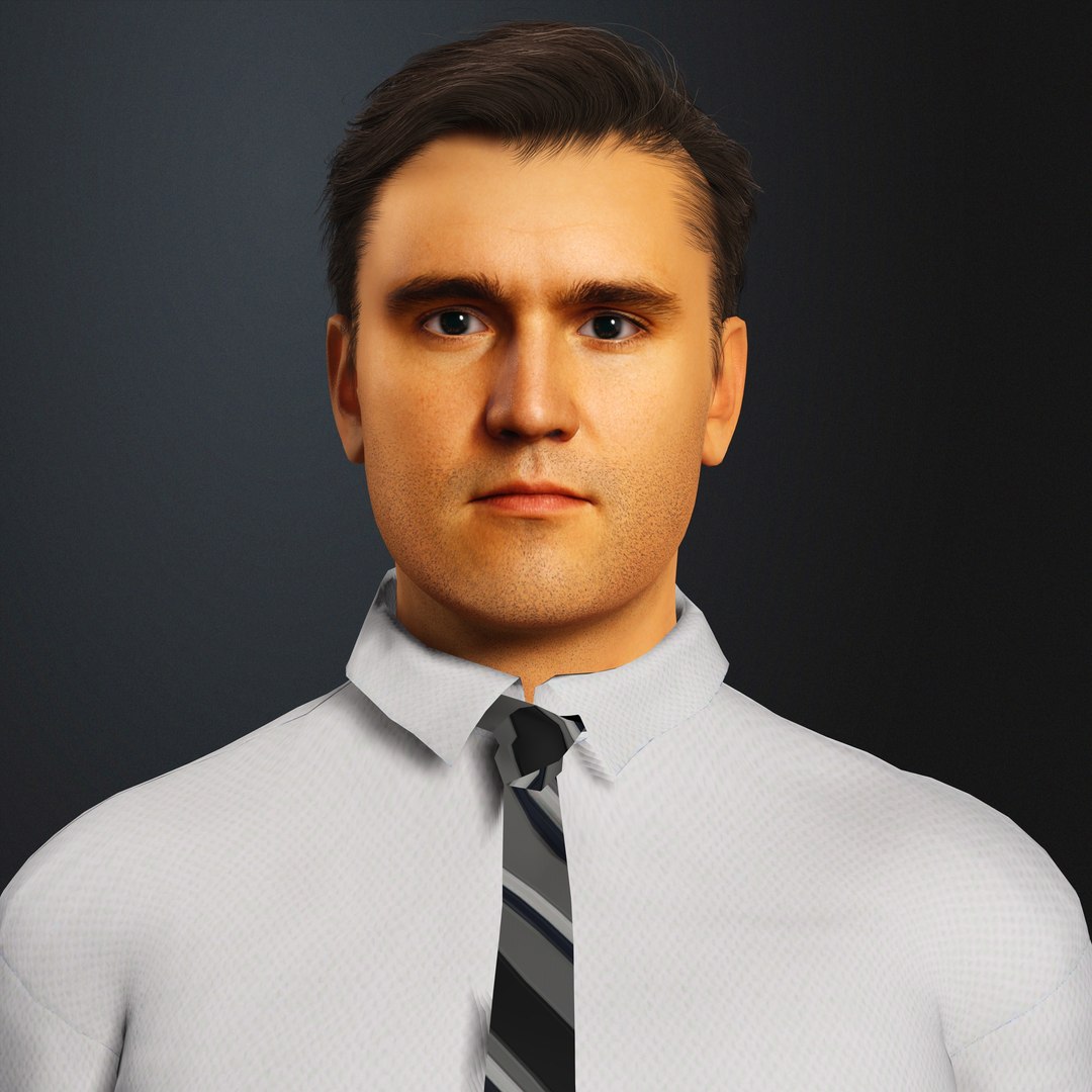 Charlie Kirk Character 3D - TurboSquid 2460591