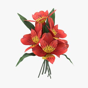 3D plant flowers