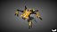 Modello 3D Spider-Mecha Bot Voxel Modello 3D a basso numero di poligoni