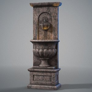 urn wall fountain