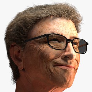 Bill Gates 3D model