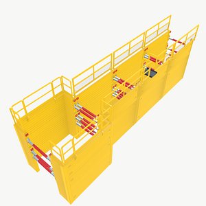 3D Shoring Setup