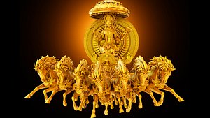 lord surya statue