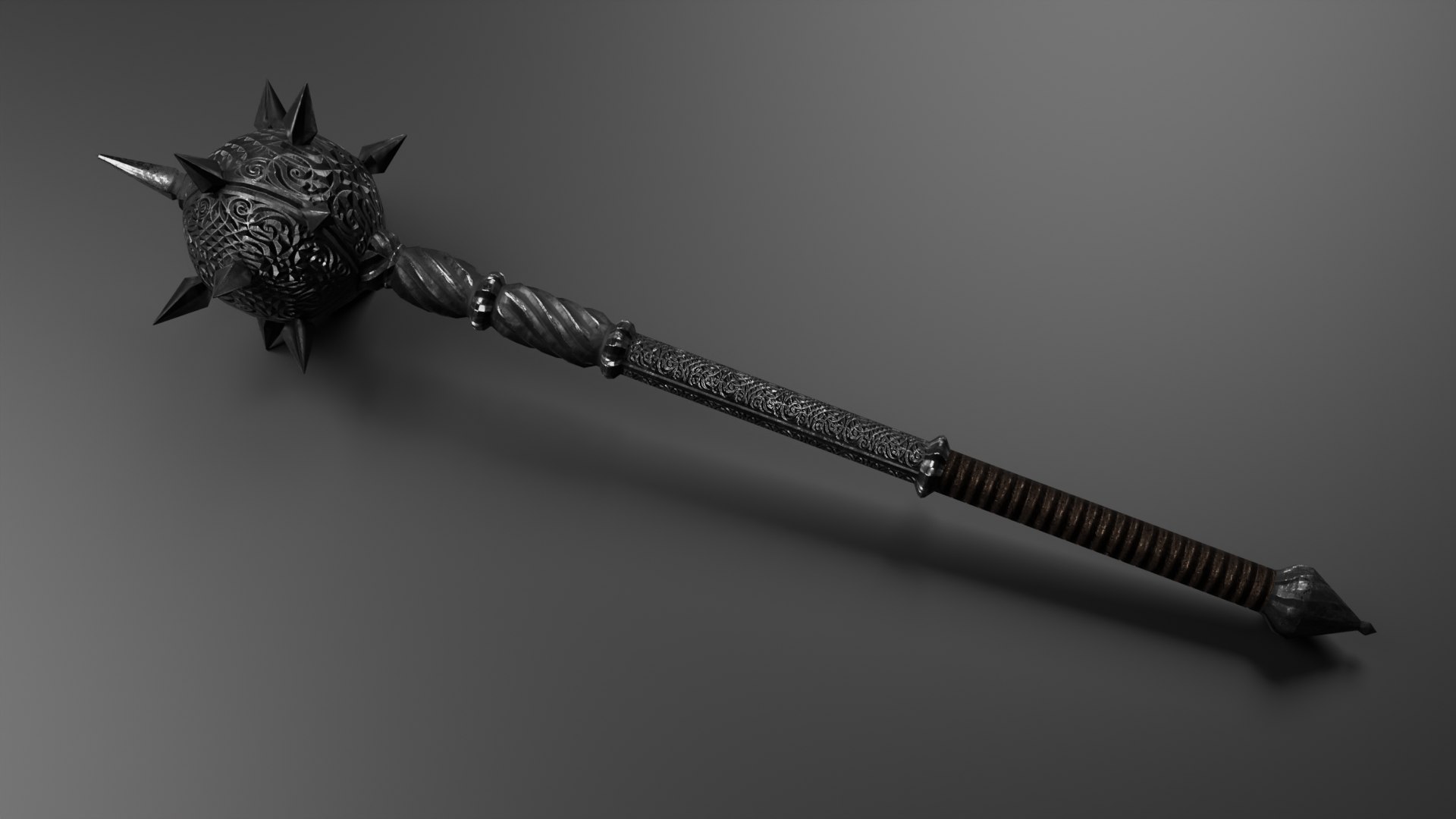 3D Morning Star https://p.turbosquid.com/ts-thumb/c6/HGBl7R/Y8/02/png/1667692446/1920x1080/fit_q87/d1ba42f6f5ae937f5ff98811f4bab6dda002f7f7/02.jpg