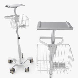 Viva Comfort Rolling Stand with Monitor Tray
