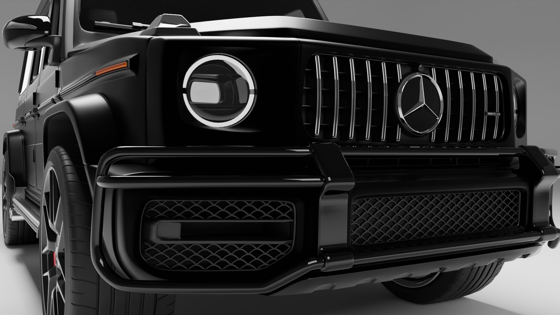 MERCEDES BENZ G63 G WAGON BLACK 3D Model - TurboSquid 2306325