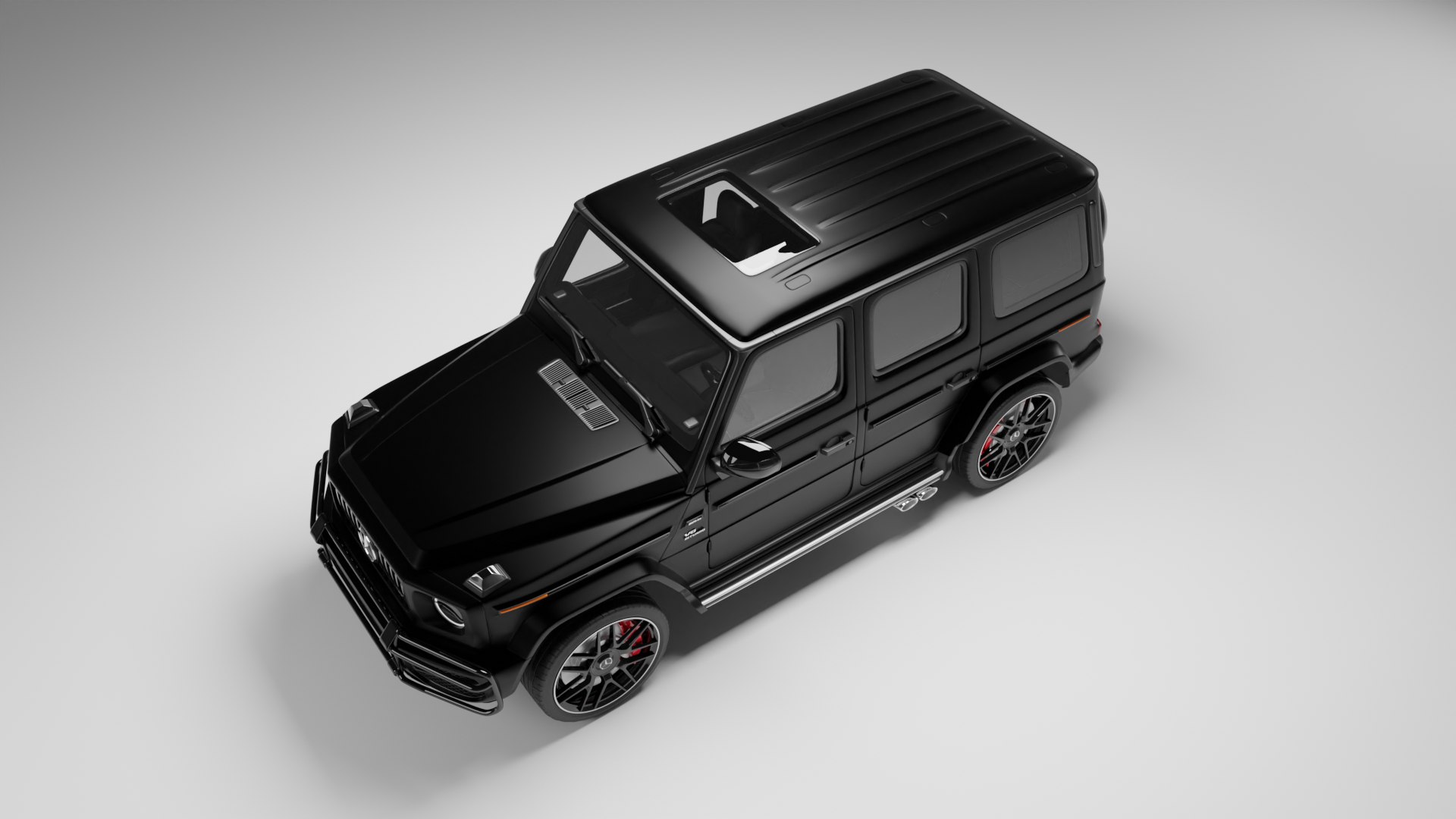 MERCEDES BENZ G63 G WAGON BLACK 3D Model - TurboSquid 2306325