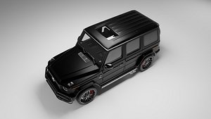 MERCEDES BENZ G63 G WAGON BLACK 3D model