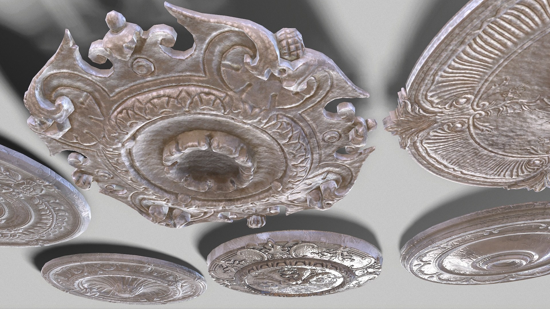 Decorative Ceiling Rosettes PBR Low-poly model 3D https://p.turbosquid.com/ts-thumb/c6/MABapb/I6/screenshot020/jpg/1623780095/1920x1080/fit_q87/8c7ff4efde4384c48b0783546e2506588308196e/screenshot020.jpg