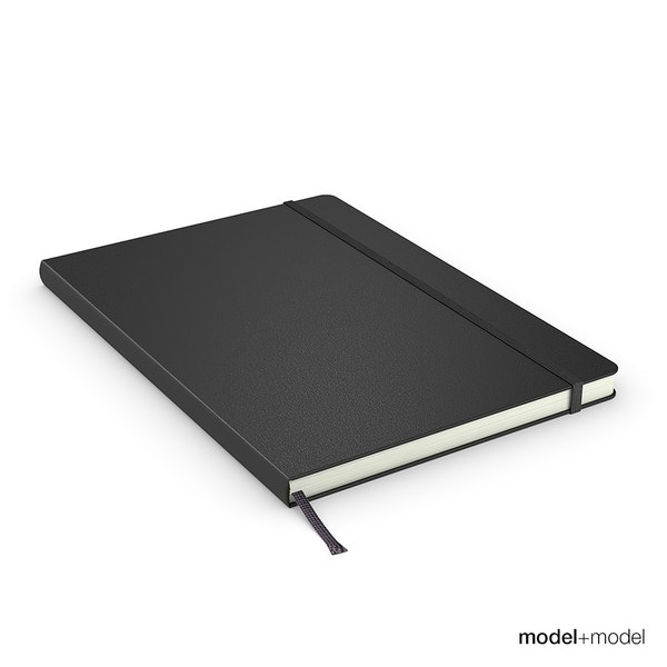 3D moleskine notebooks model - TurboSquid 1180400