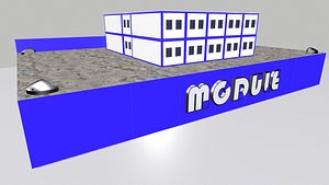 stand modular building 3D
