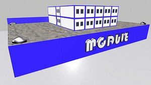 Presentation stand Modular building