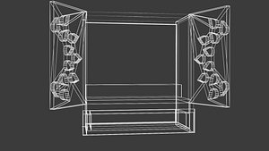 Hindu temple model
