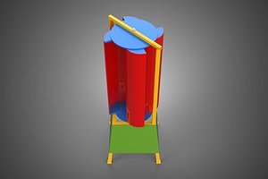 S-ROTOR VAWT SAVONIUS VERTICAL AXIS WIND MILL TURBINE WINDMILL