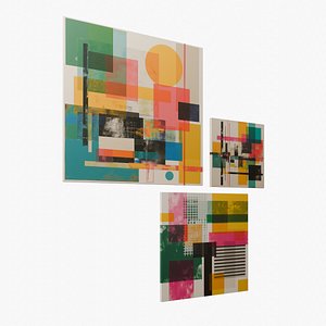 3D Wall painting model