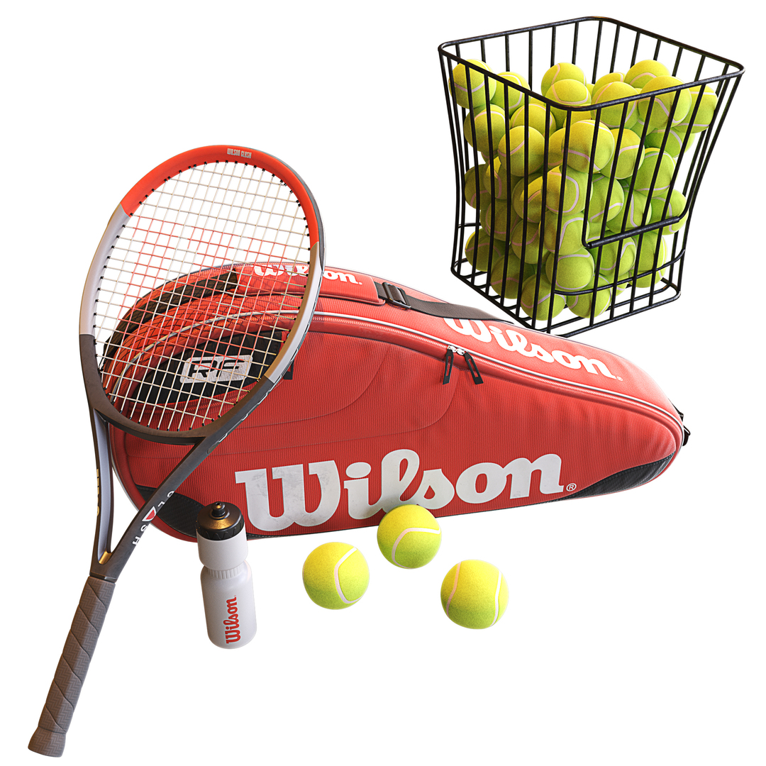 Tennis kit hq 3D model TurboSquid 1682654