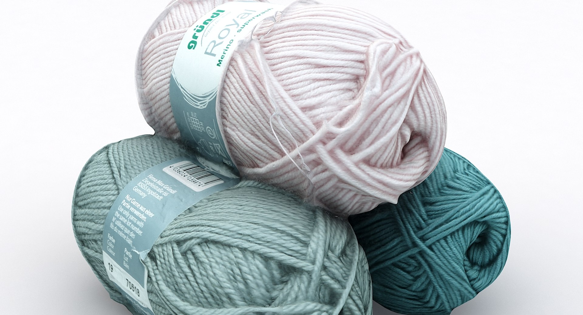Balls Wool 3D Model - TurboSquid 1366728