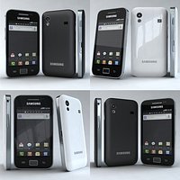 Samsung Galaxy Ace S5830 Black and White