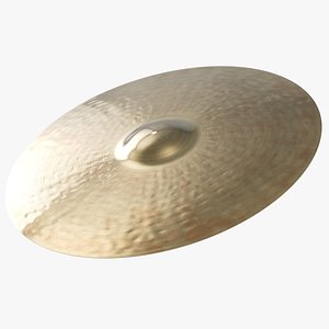 3D 16-inch Crash Cymbal model