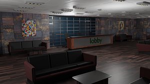 3D Lobby Interior