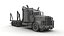 truck logger 3d model