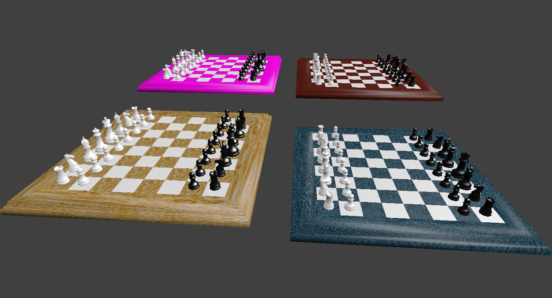 Chess Model - TurboSquid 1665790