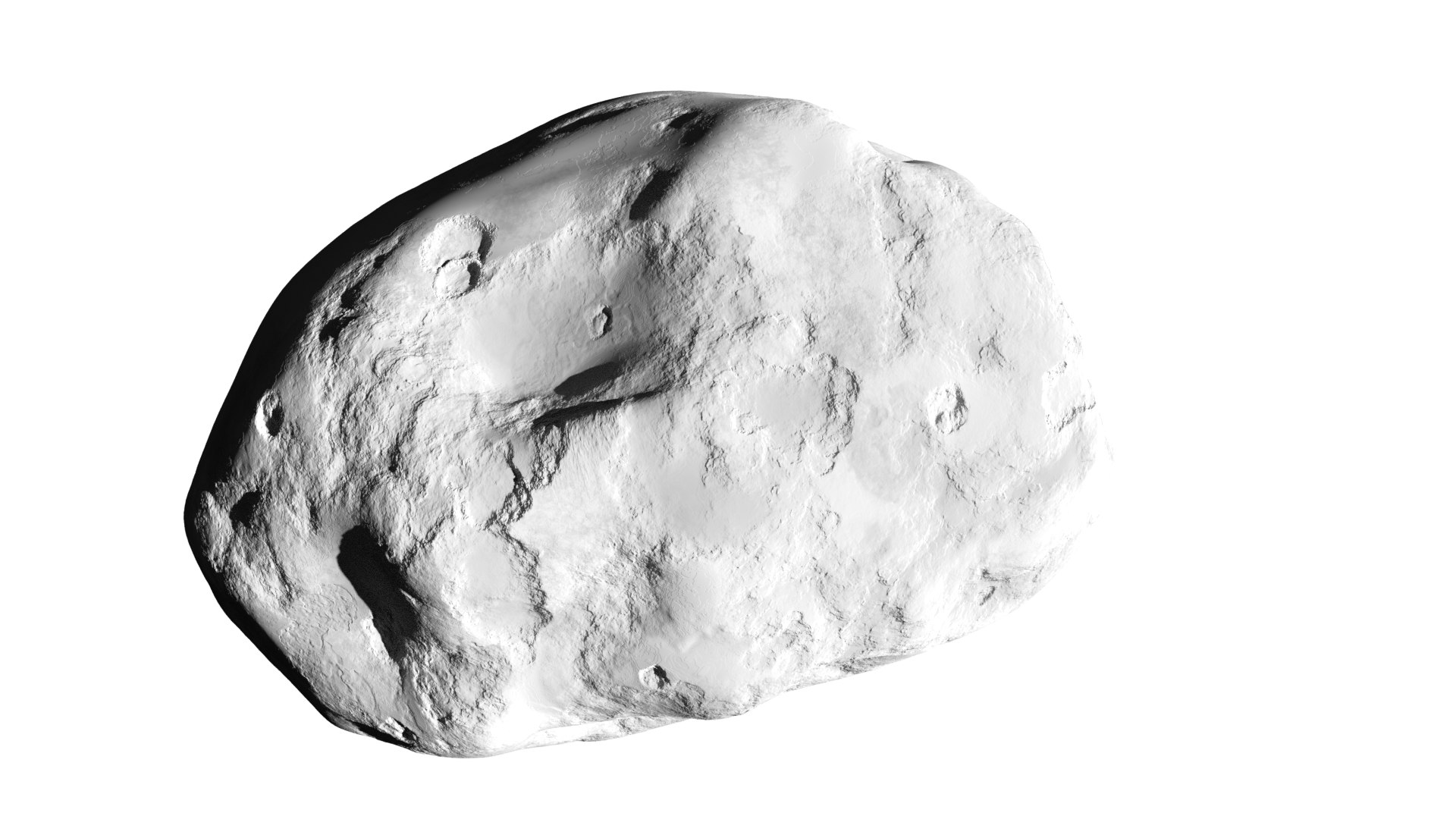 3D Model 81P Wild Comet Nucleus - TurboSquid 2310555