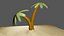 tree plam 3d model