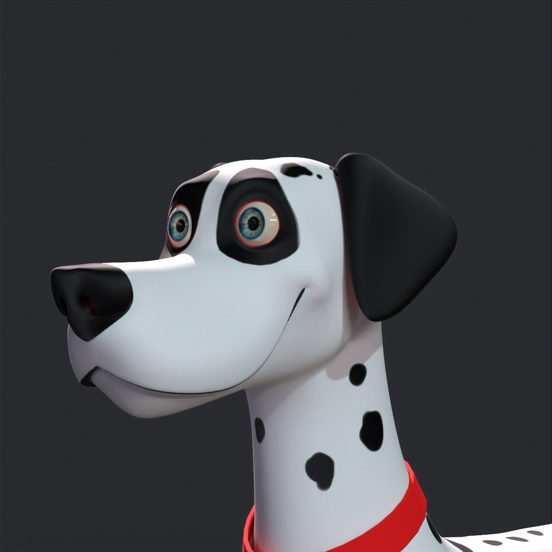 Dalmation 3D https://p.turbosquid.com/ts-thumb/c6/oW3fJ8/B2/dalmation_closeup/jpg/1748455212/1920x1080/fit_q87/bd6b97d0e8184ffa766265f6532bacaf6e880c5f/dalmation_closeup.jpg