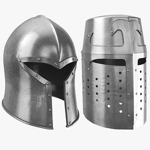Two Medieval Helmets