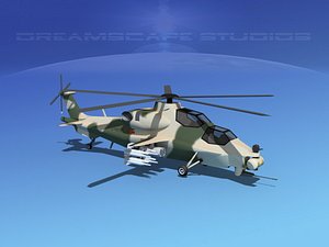 Changhe WZ-10 Attack Helicopter V05