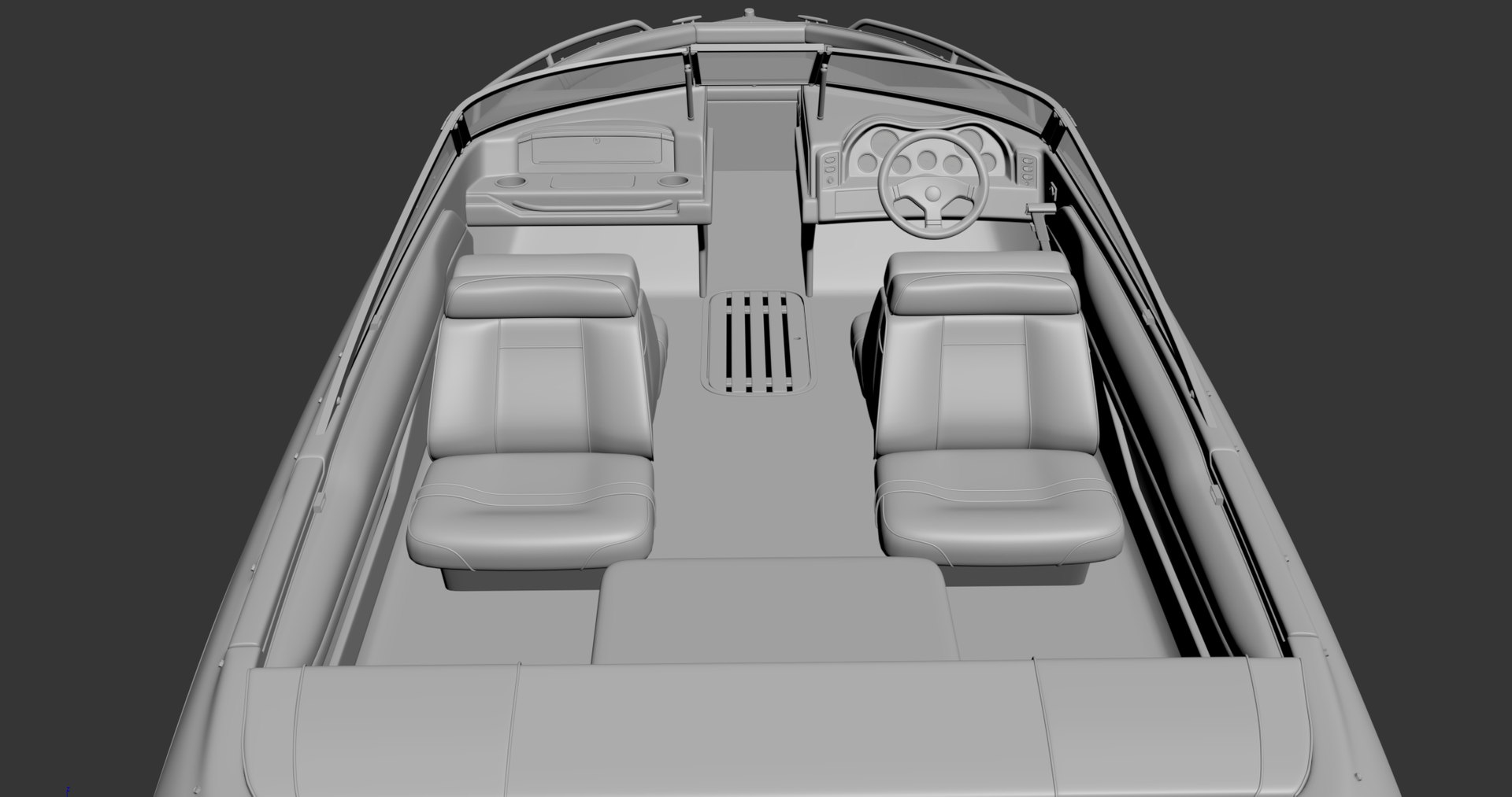 3D Sea Ray 180 1992 Bowrider Boat With Trailer Detailed 3D Model Model ...