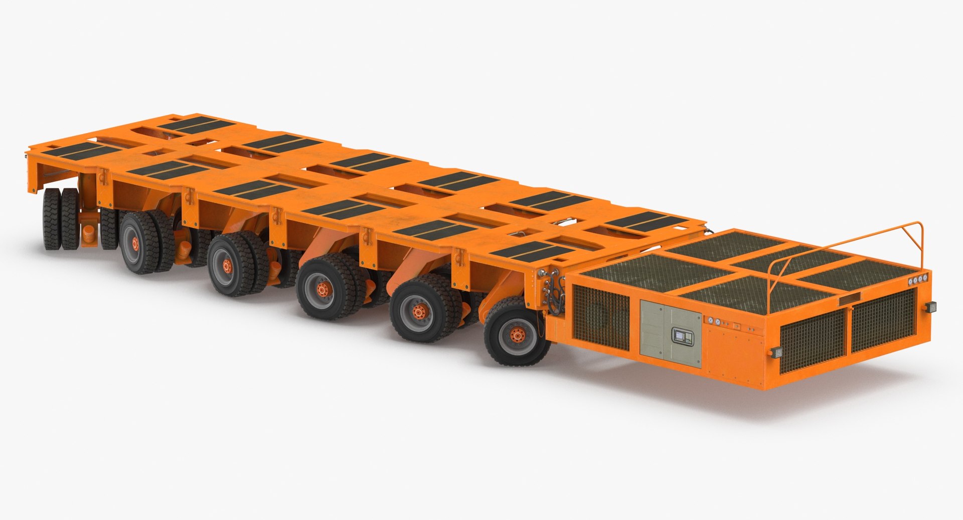 6 Axle Lines Modular 3D Model - TurboSquid 1652246