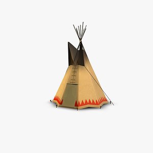 3d tepee structure