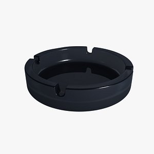 free ashtray 3d model