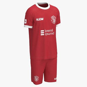 Football Outfit 3D model