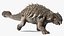 3D Ankylosaurus from Desert Habitats Rigged model