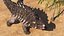 3D Ankylosaurus from Desert Habitats Rigged model