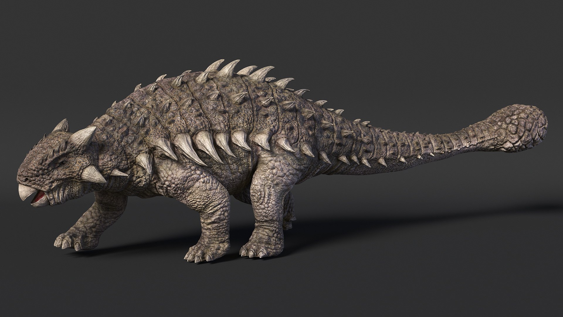 3D Ankylosaurus from Desert Habitats Rigged model TurboSquid 2174315