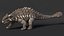 3D Ankylosaurus from Desert Habitats Rigged model