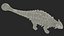 3D Ankylosaurus from Desert Habitats Rigged model